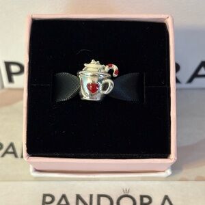 Pandora Silver Festive Christmas Cup Charm (Discontinued)